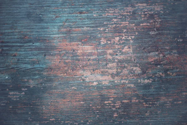 Доска Деревянная Старая Поверхность Голубой Цвет Горизонтальный Крупный План — стоковое фото