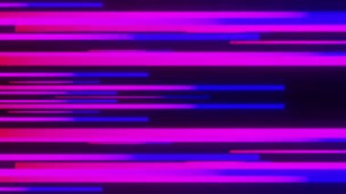 neon mor ve pembe çizgiler soyut arkaplan haber videoları veya çerçeveler arasında geçiş için uygundur. 4k döngülü video