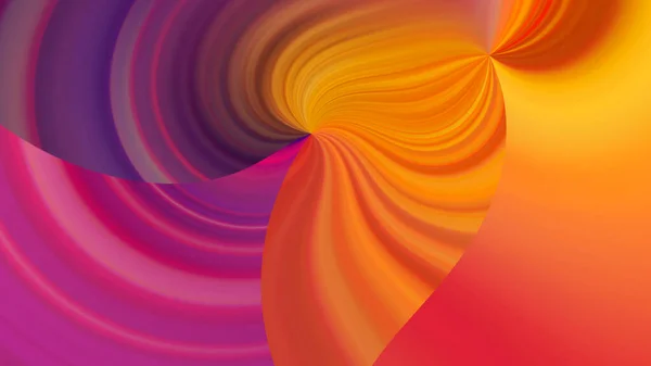 Geometrik şekillerin güzel gradyan arkaplan bileşimi bulanık dalgalar turuncu pembe mor geçiş renkleri tabakayı kaplıyor