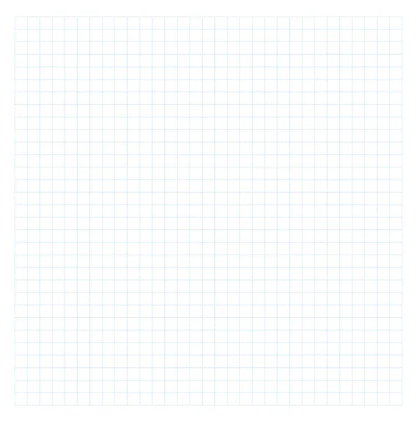 Açık mavi kare şebeke kağıt vektör arkaplan. Matematik sayfası boş şablon.