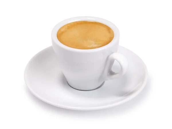 Tazza espresso isolata — Foto Stock