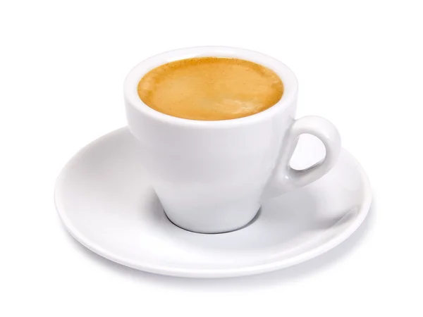 Copo de café expresso isolado — Fotografia de Stock