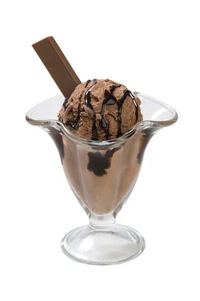 Ice cream chocolate — Stock Photo, Image