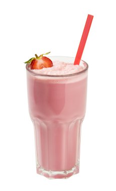 çilek milkshake