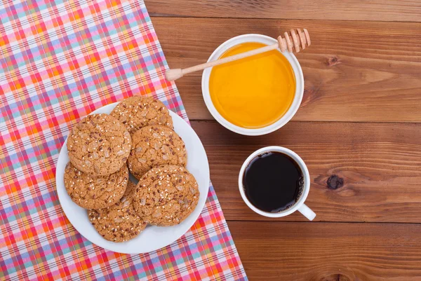 Galletas de taza de café y miel — Foto de Stock