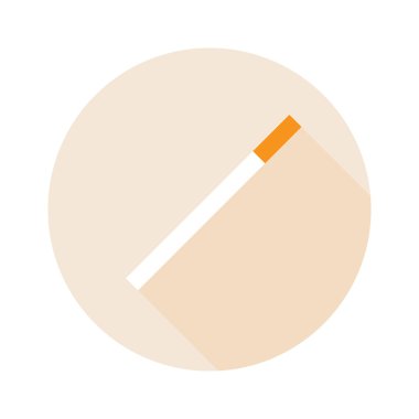 Sigara vektör çizim. Düz tasarım.