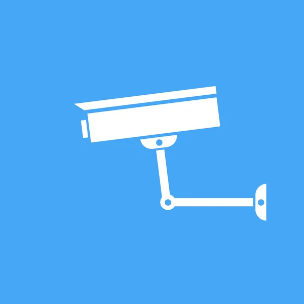 Camera surveillance protection. Vector icon. — Stock Vector