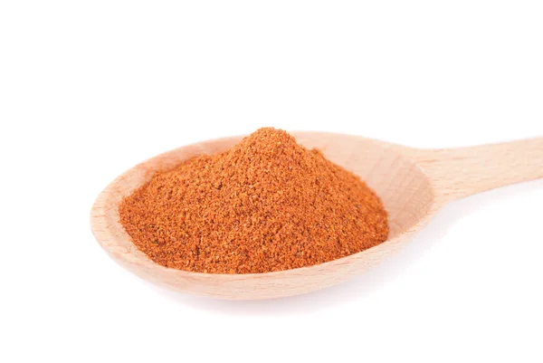 Paprika in einem Löffel — Stockfoto