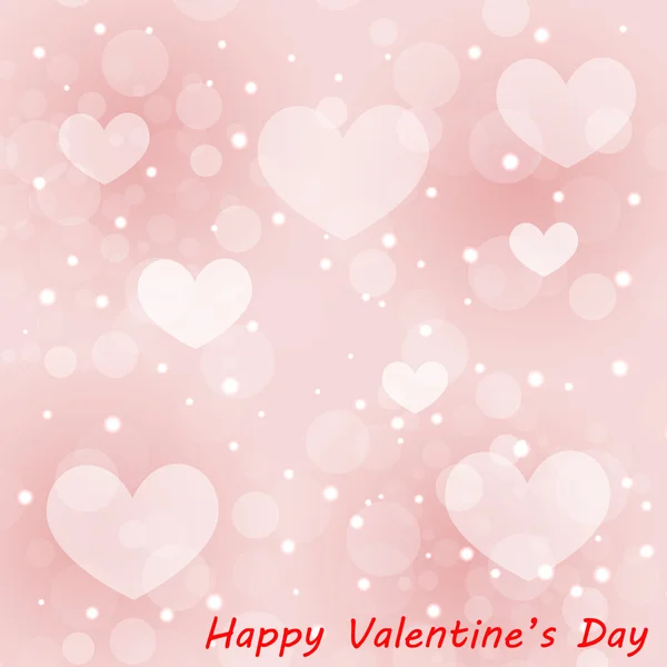 Šťastný Valentýn přání . — Stockový vektor