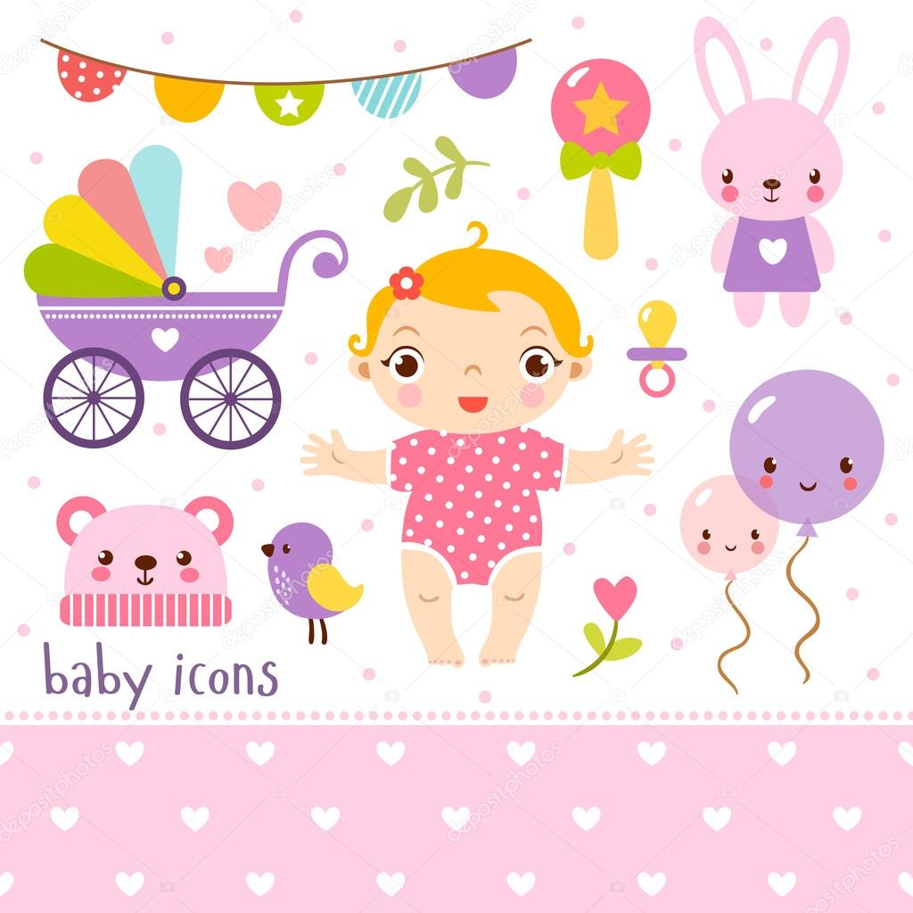 Mignon Dessin Anime Bebe Fille Ensemble Image Vectorielle Par Svaga C Illustration 9242 Mignon Dessin Anime Bebe Fille Ensemble Image Vectorielle Par Svaga C Illustration 9242