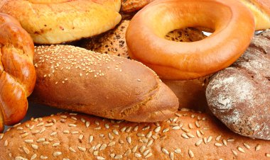 arka plan pişmiş mallar ve hamur işi ürünleri