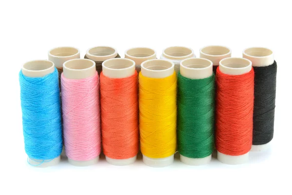 Spool of thread isolated on white background — Stock Photo, Image