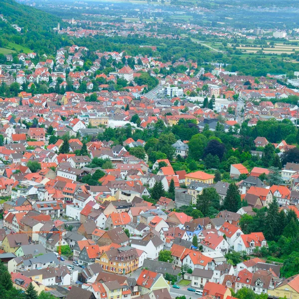 Vista Superior Ciudad Alemania Vanheim Concepto Viajes Vacaciones —  Fotos de Stock