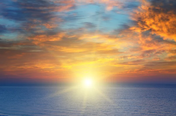 Napkelte a tenger felett — Stock Fotó