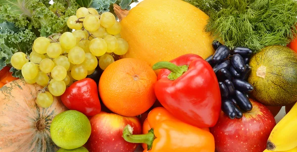 Fond de fruits et légumes — Photo