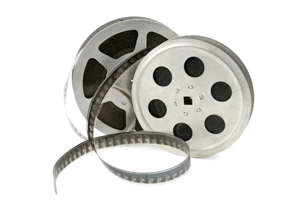 Film strip geïsoleerd op witte achtergrond — Stockfoto