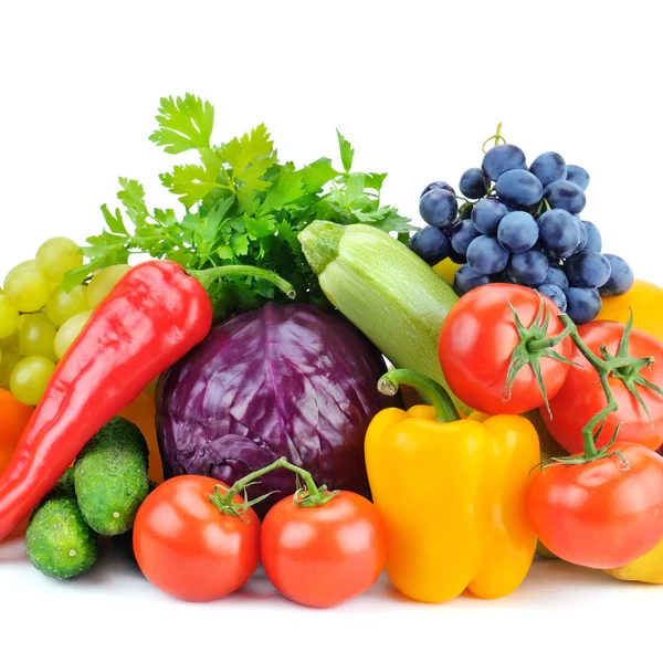 Set groenten en fruit — Stockfoto