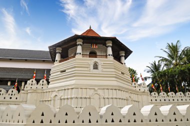 Buddhist Temple of the Tooth Relic (Sri Lanka, Kandy) clipart