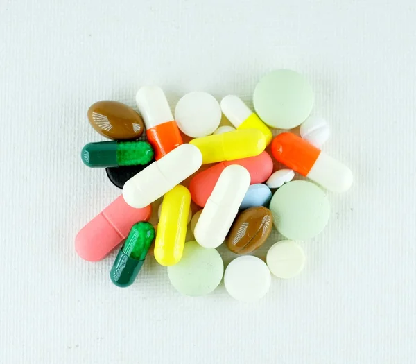 O varietate de medicamente — Fotografie, imagine de stoc