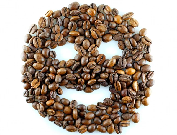 Smile of coffee — Stock Photo, Image