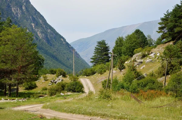 Kaukasus-bjergene, Georgien - Stock-foto