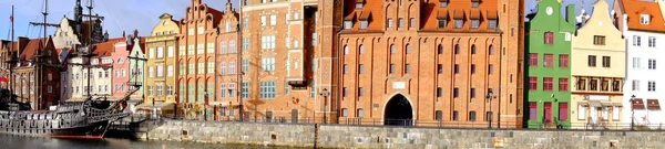 Panorama de Gdansk — Fotografia de Stock