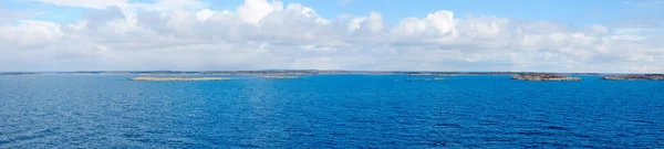 Panorama van de Oceaan en de eilanden — Stockfoto