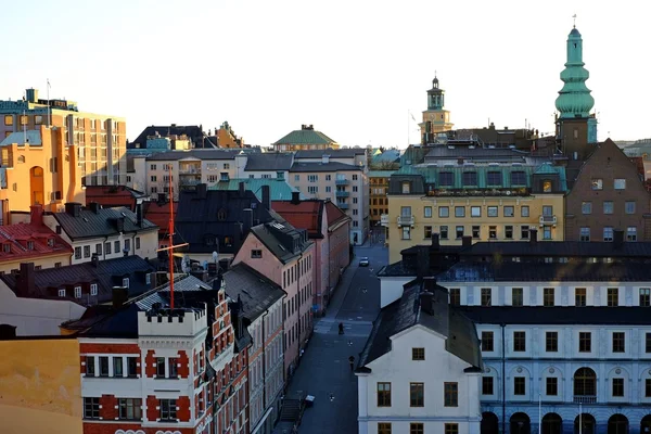 Panorama van stockholm — Stockfoto