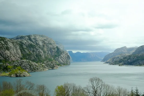 Fiordo de Panorama, Norway — Foto de Stock