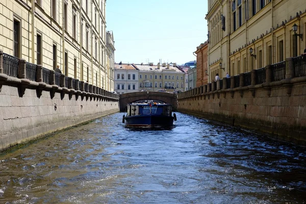 Canais em St. Petersburg Fotografia De Stock
