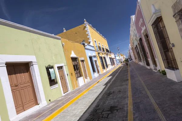 Tarihi şehir şehir, Campeche Meksika — Stok fotoğraf