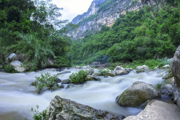 La Venta Kanion rzeki w Chiapas, Meksyk — Zdjęcie stockowe