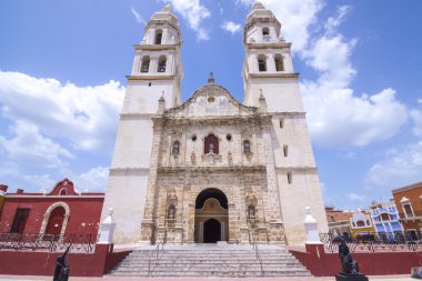 Campeche, Meksika için tarihi katedral