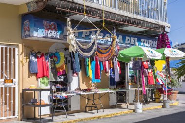 Tourist shop in Boqueron, Puerto Rico clipart