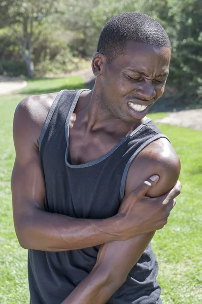 Sport szkody ramię — Zdjęcie stockowe