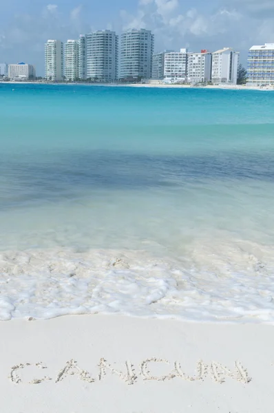 Cancun Beach — Stok fotoğraf