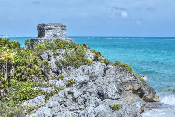 Tulum rüzgarın Tapınağı — Stok fotoğraf