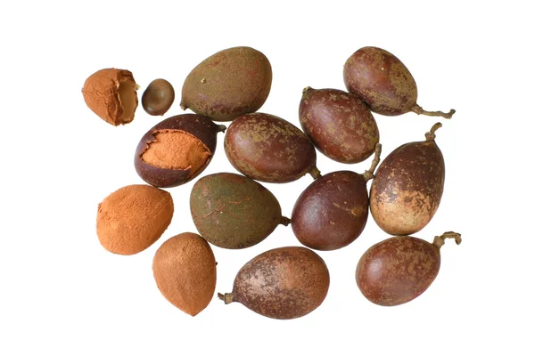 Ovoce čerstvé guapaque izolovaných na bílém pozadí — Stock fotografie