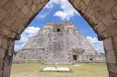 Maya Uxmal kalıntıları
