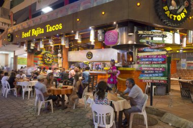 Taco restoran ile Cancun