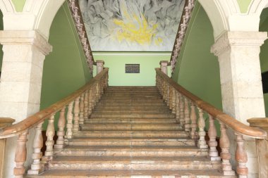 Hükümet Sarayı, Merida, Meksika merdiven