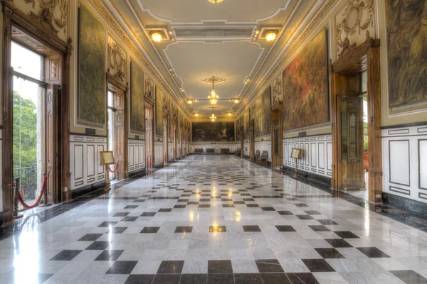 Sala di storia nel palazzo del governo a Merida, Messico — Foto Stock