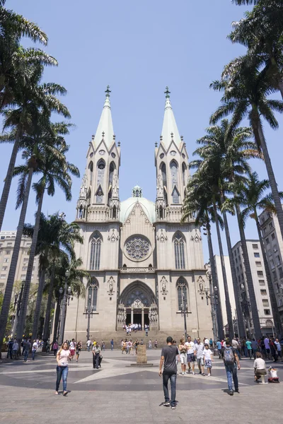 Sao Paulo See Metropolitan Cathedral — Stock Photo, Image