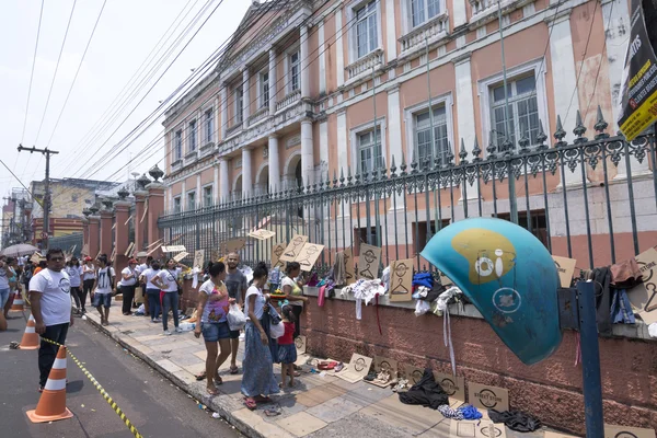 Street Store programma senzatetto a Manaus, Brasile — Foto Stock