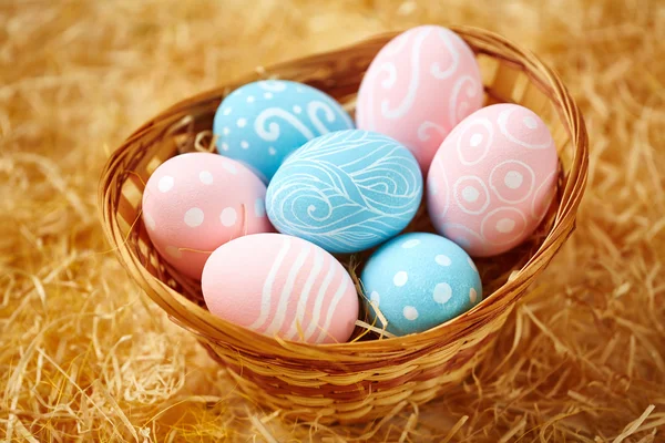 Painted Easter eggs — Stock Photo, Image