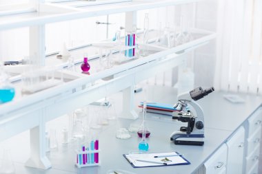 Çalışma alanı'nda bilimsel laboratuar