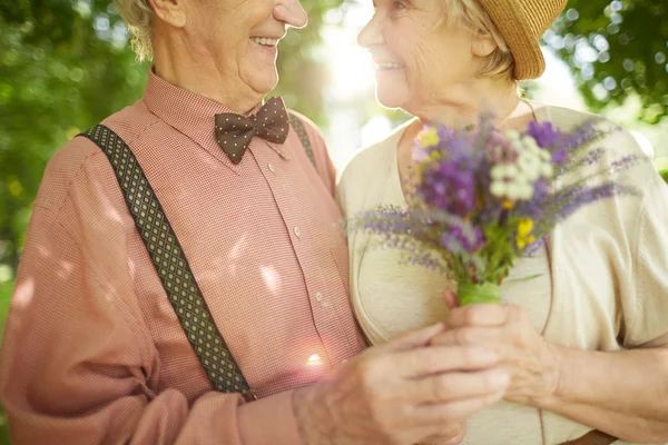 Seniors couple in love Royalty Free Stock Images