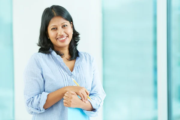 Modern young businesswoman — Stock Photo, Image