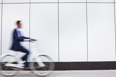 işadamı binicilik bisiklet