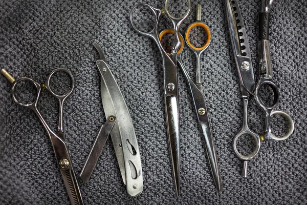 Équipement professionnel de coiffeur — Photo